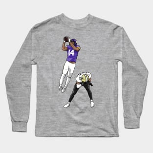 the missed tackle williams Long Sleeve T-Shirt